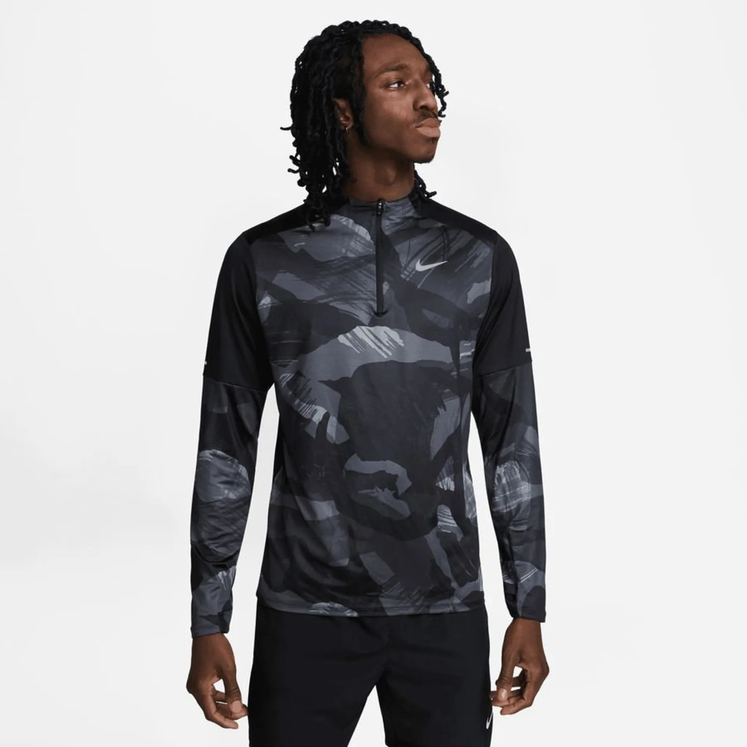 Haut Running Dri-FIT Element Camo